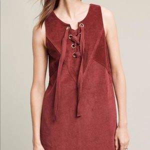 ANTHRO • MAEVE Corduroy Dress